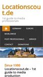 Mobile Screenshot of locationscout.de