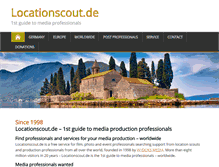 Tablet Screenshot of locationscout.de